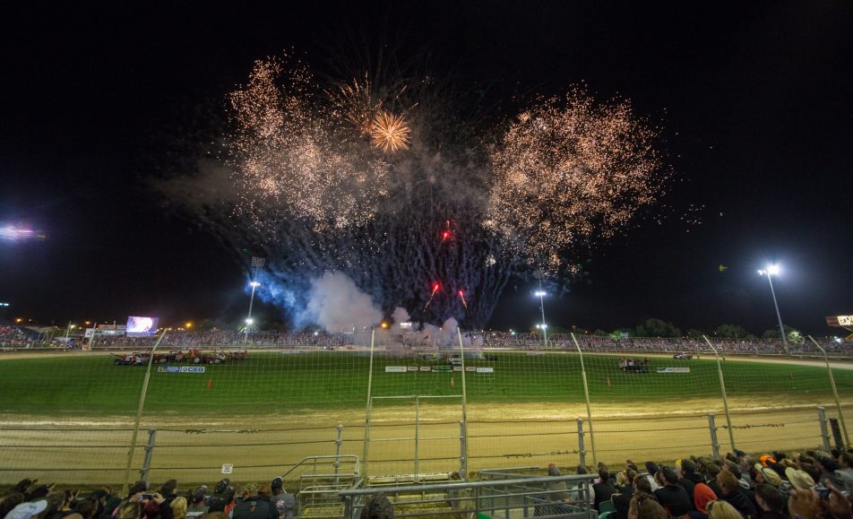 speedway fireworks display
